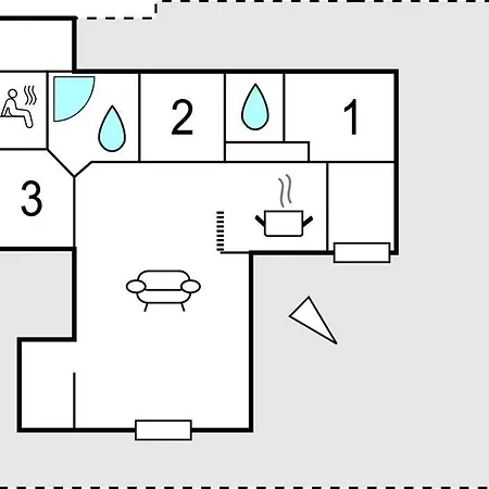 Amazing Home In Otterup With Wifi Дом отдыха Оттеруп